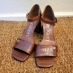 Calvin Klein Block Heels